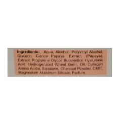 Aclarador facial -máscara- negra de papaya NNP (120 g / 4.23 oz) - Miniatura 3