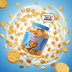 Mini galletas saladas Marino Binge (227 g / 9.52 oz) - Miniatura 4