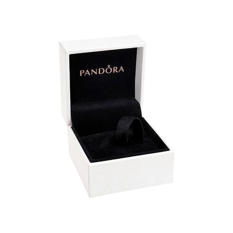 Caja blanca pequeña para joyería estilo Pandora - Miniatura 2