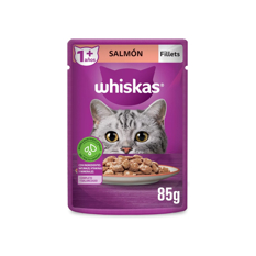 Comida para gatos adulto sabor filetes de salmón Whiskas (85 g / 2.99 oz) - Miniatura 3