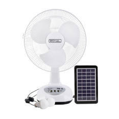 Ventilador blanco recargable 12" Royal RA12RSL - Miniatura 2