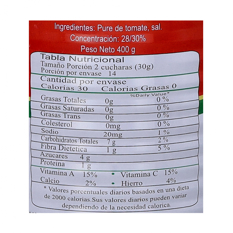 Pasta de tomate Portobello (400 g / 14.11 oz) - Miniatura 6