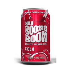 Refresco gaseado de cola Max Booms Boom (24 x 330 ml) - Miniatura 3