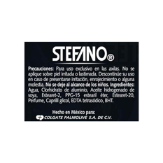 Desodorante original para caballero Stefano Black (50 ml / 1.8 fl.oz) - Miniatura 7