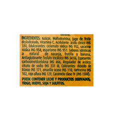 Refresco instantáneo sabor naranja frutilla banana Zuko (20 g) - Miniatura 4