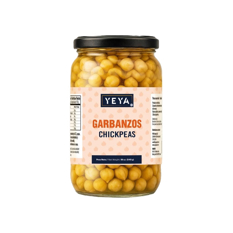 Garbanzos en frasco de vidrio YEYA (6 x 540 g / 19 oz) - Miniatura 2