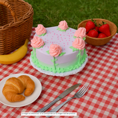 Cake de rosas Miga Dorada (10 personas) - Miniatura 5
