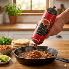 Carne mecánicamente separada de pollo condimentada Polskamp (500 g / 1.1 lb) - Miniatura 4