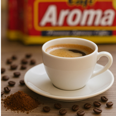 Café espresso tostado oscuro Aroma (2 x 250 g / 8.8 oz) - Miniatura 3