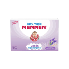 Jabón en barra para bebé con lavanda y extracto de avena Mennen (90 g / 3.17 oz) - Miniatura 3