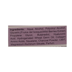 Aclarador facial -máscara- negra con extracto de frutos del bosque NNP (120 g / 4.23 oz) - Miniatura 3
