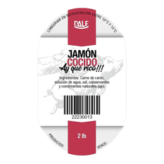 Jamón cocido Ay que rico (907 g / 2 lb) - Miniatura 7