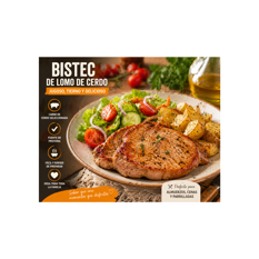 Bistec de lomo de cerdo LF (1 kg / 2.2 lb) - Miniatura 4