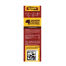Jamón cocido Wapa (2 kg / 4.4 lb) - Miniatura 5